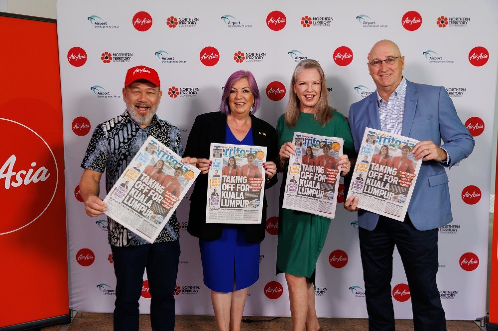 马来西亚亚航宣布开通-AirAsia Malaysia expands presence in Australia with new route to Darwin